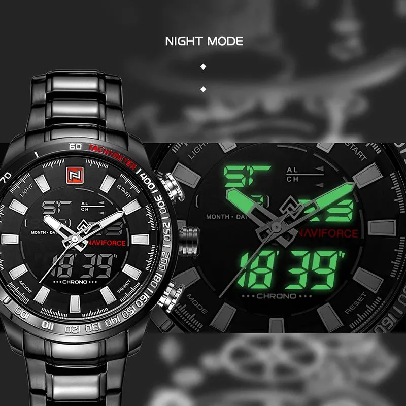 Men Watches Business Luminous Chronograph Waterproof Male Wristwatches