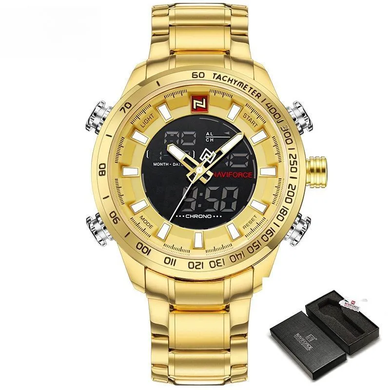 Men Watches Business Luminous Chronograph Waterproof Male Wristwatches