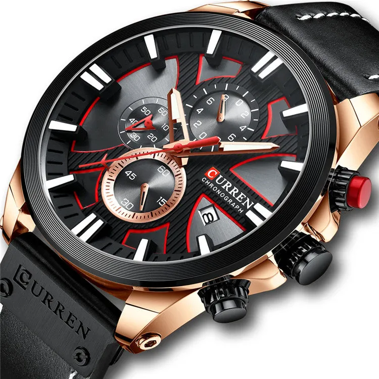 Men Watches Fashion Quartz Wrist Watches Men's Military Waterproof Sports Watch