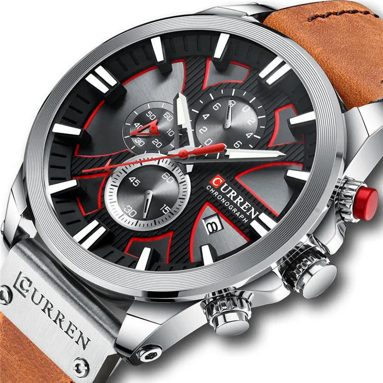 Men Watches Fashion Quartz Wrist Watches Men's Military Waterproof Sports Watch