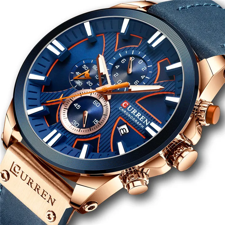 Men Watches Fashion Quartz Wrist Watches Men's Military Waterproof Sports Watch