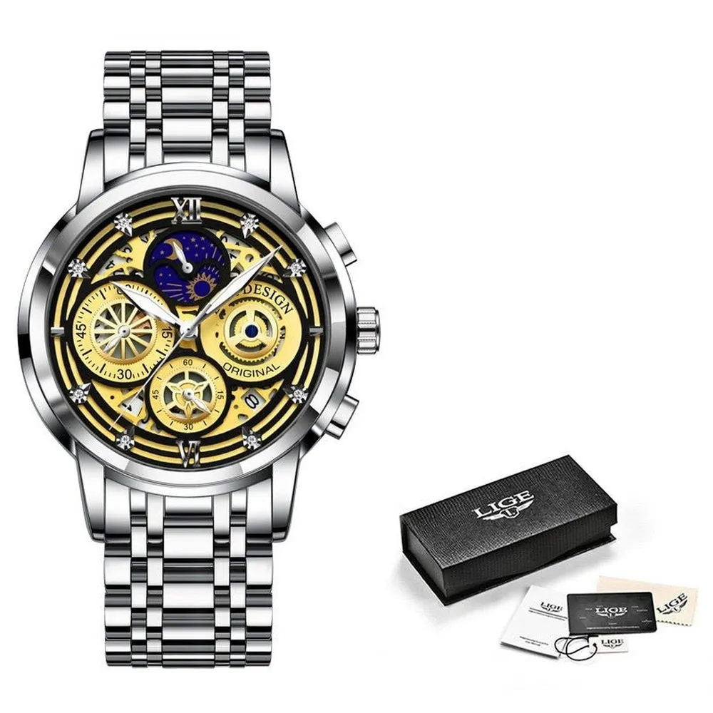 Men's Elegant Waterproof Watch