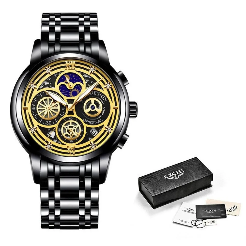 Men's Elegant Waterproof Watch