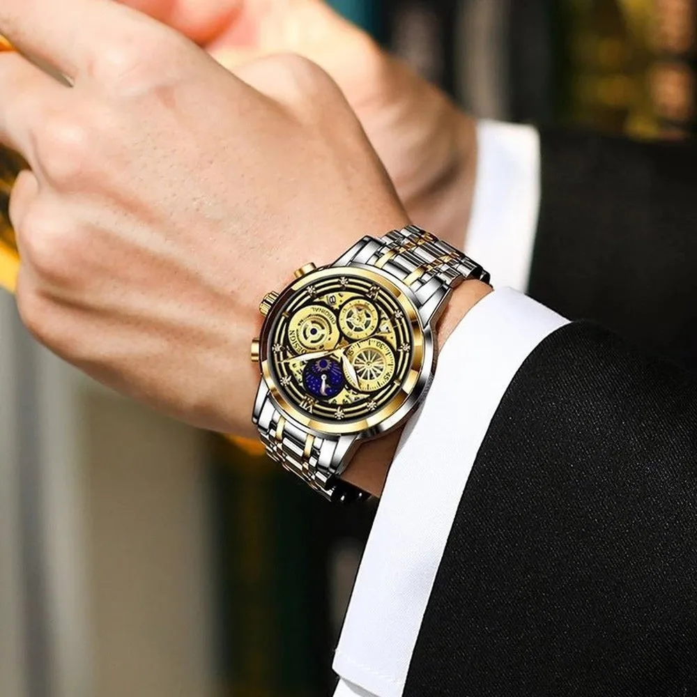 Men's Elegant Waterproof Watch