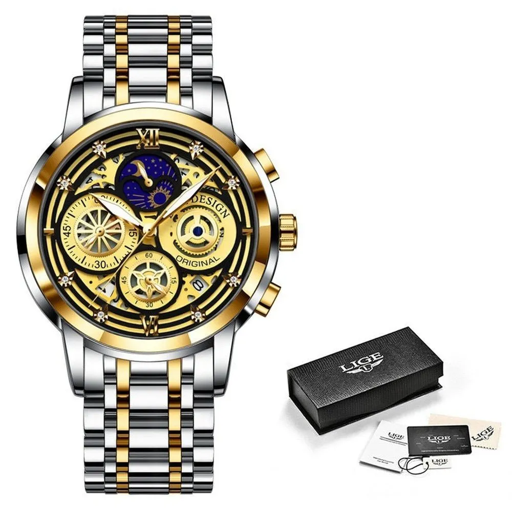 Men's Elegant Waterproof Watch