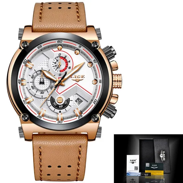 Mens Luxury Waterproof Sport watch