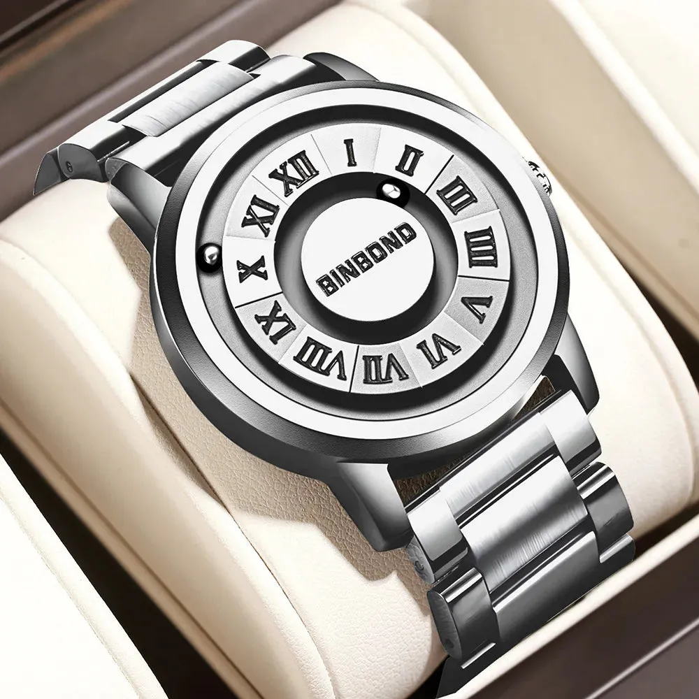 Men's Magnetic Suspension Waterproof Watch