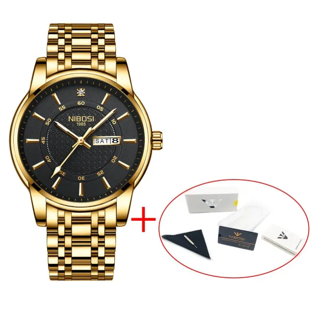 Mens  Sports Waterproof Quartz Wristwatch Men's Clock