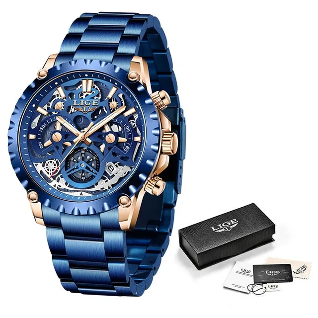 Men's Strong Structure Waterproof Analog Watches