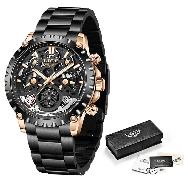 Men's Strong Structure Waterproof Analog Watches