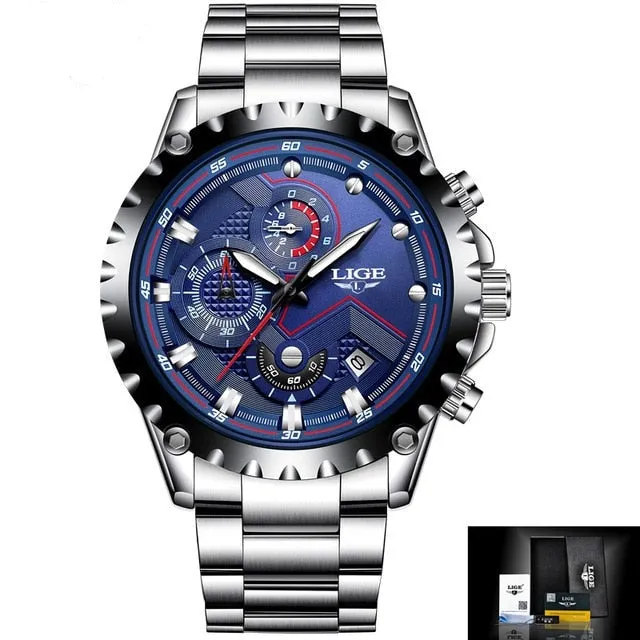 Men's Strong Structure Waterproof Analog Watches