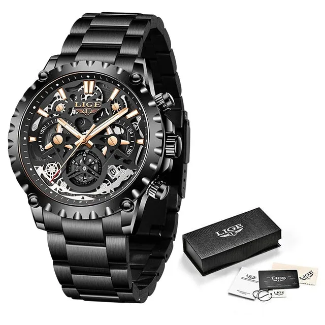 Men's Strong Structure Waterproof Analog Watches