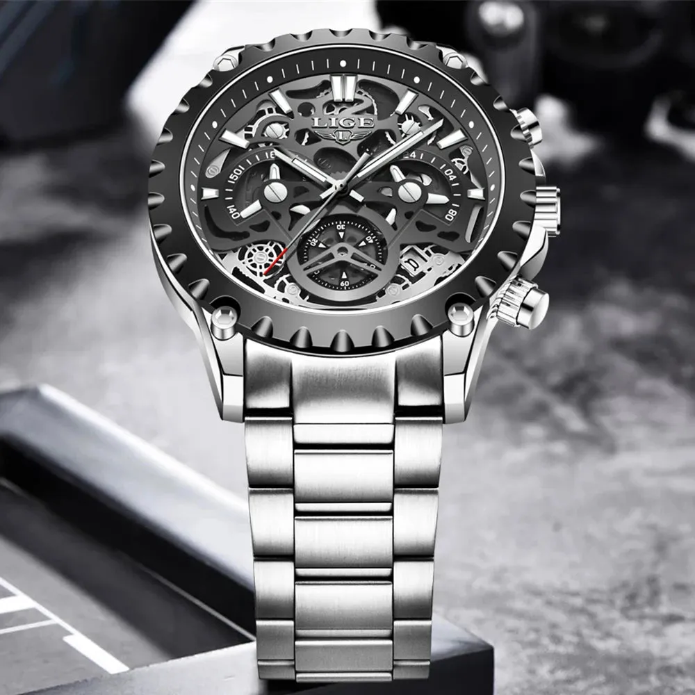 Men's Strong Structure Waterproof Analog Watches