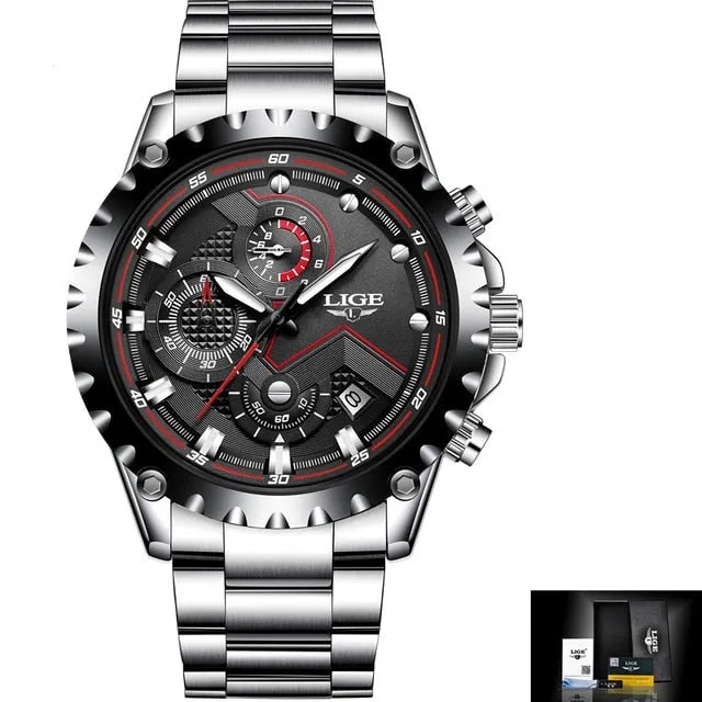 Men's Strong Structure Waterproof Analog Watches