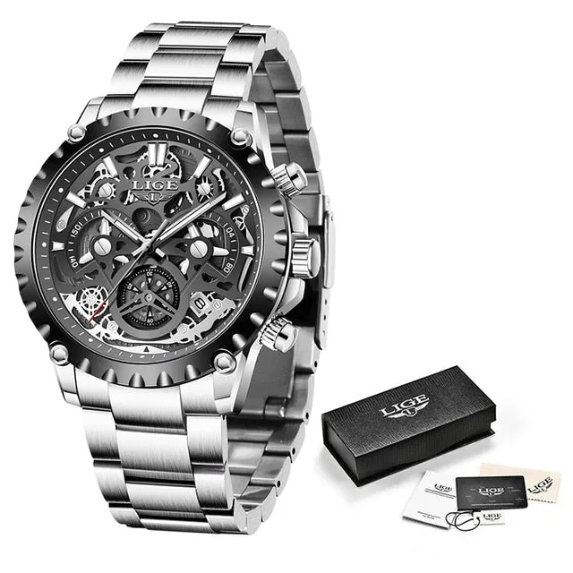 Men's Strong Structure Waterproof Analog Watches