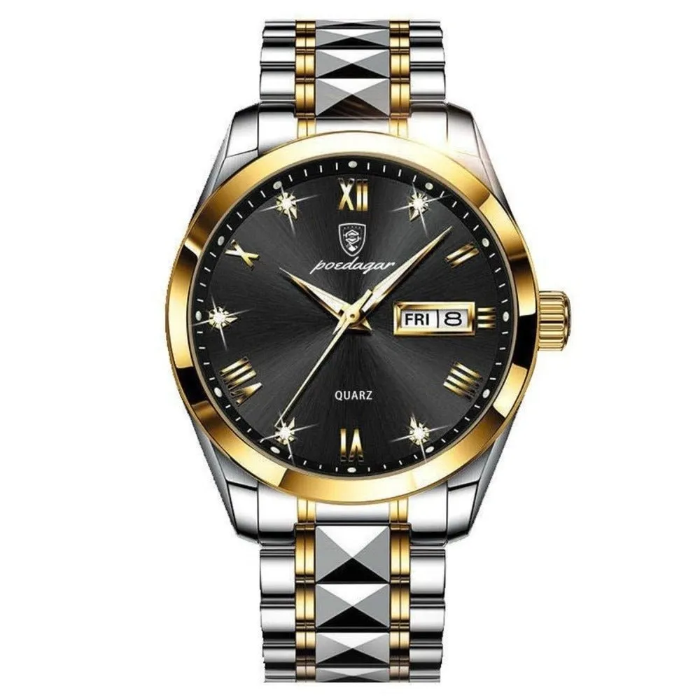 Men's Waterproof Luminous Dial Watch