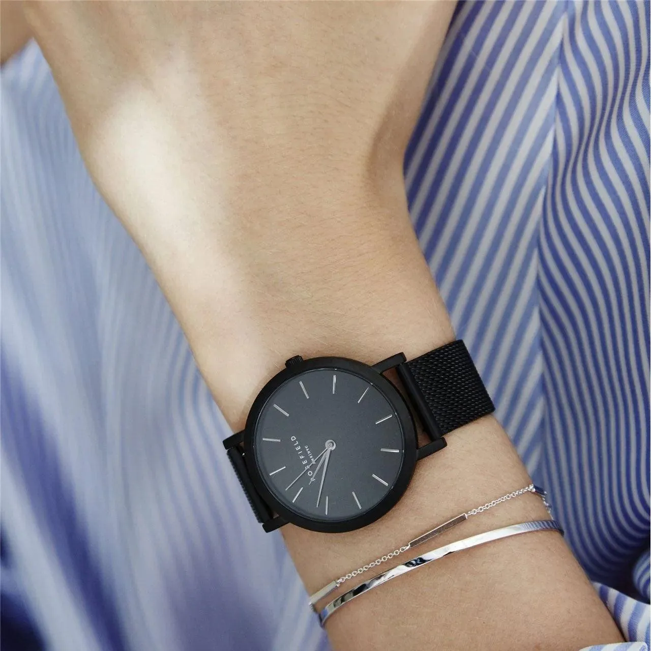 Mercer Black Mesh