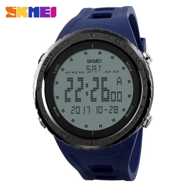 Military Watches Men Fashion Sport Watch SKMEI Brand LED Digital 50M Waterproof Swim Dress Sports Outdoor Wristwatch 1246