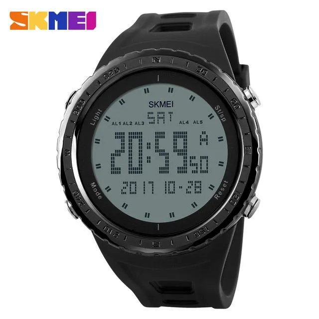 Military Watches Men Fashion Sport Watch SKMEI Brand LED Digital 50M Waterproof Swim Dress Sports Outdoor Wristwatch 1246