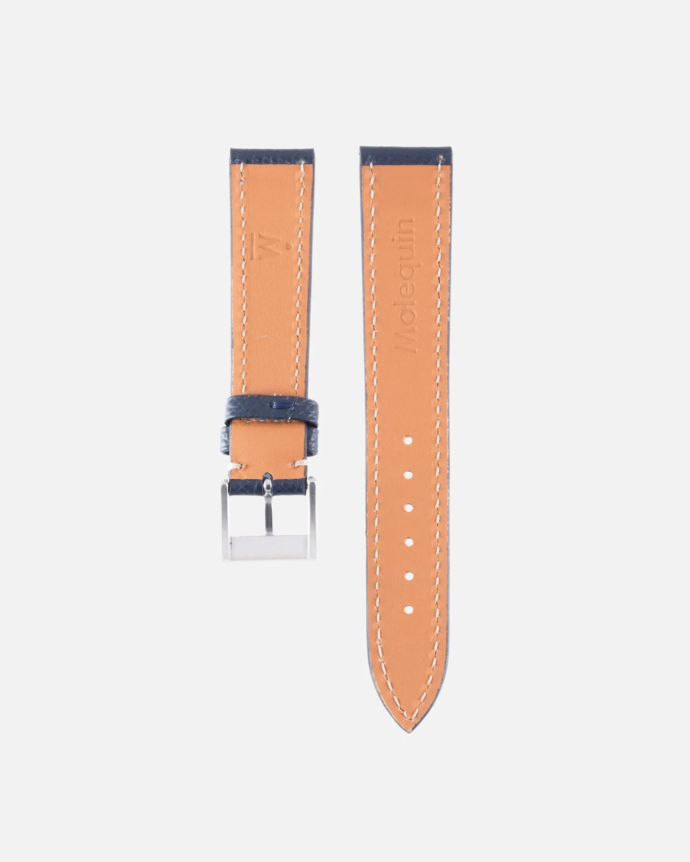Molequin Navy Blue Grained Calf