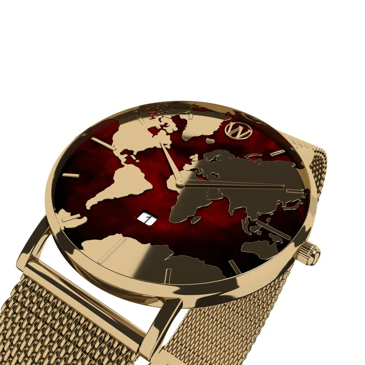 Mother of pearl- Amaranth ® Waterproof Watch
