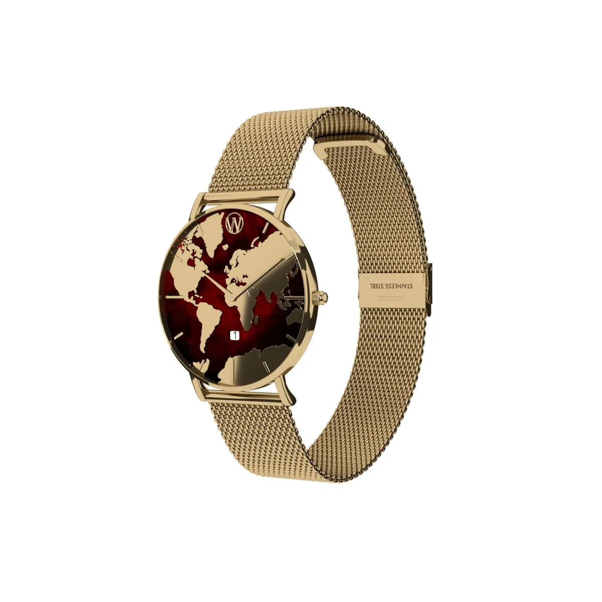 Mother of pearl- Amaranth ® Waterproof Watch