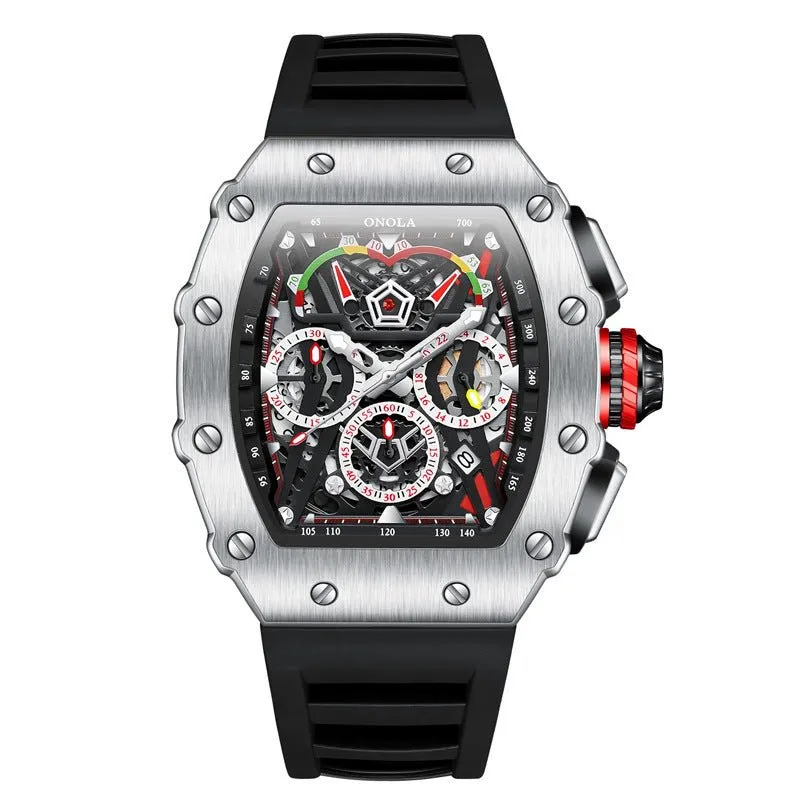 Multi-functional Waterproof Watch