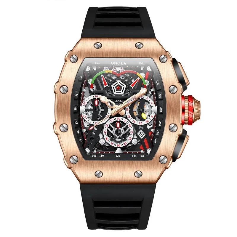 Multi-functional Waterproof Watch