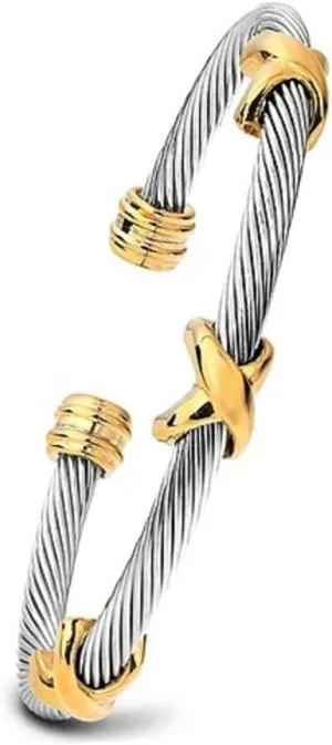 Multifunctional Twisted Cable Bracelets - Trendy Women's Fashion Jewelry