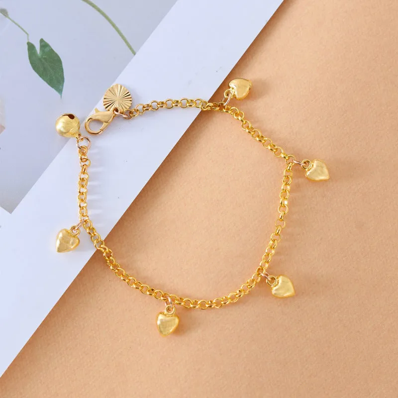 New Simple And Versatile Women Heart Bracelet Women Fashion Jewelry
