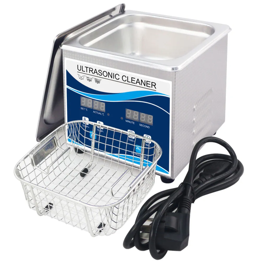NNEDSZ 1.3L Digital Ultrasonic Cleaner Jewelry Ultra Sonic Bath Degas Parts Cleaning
