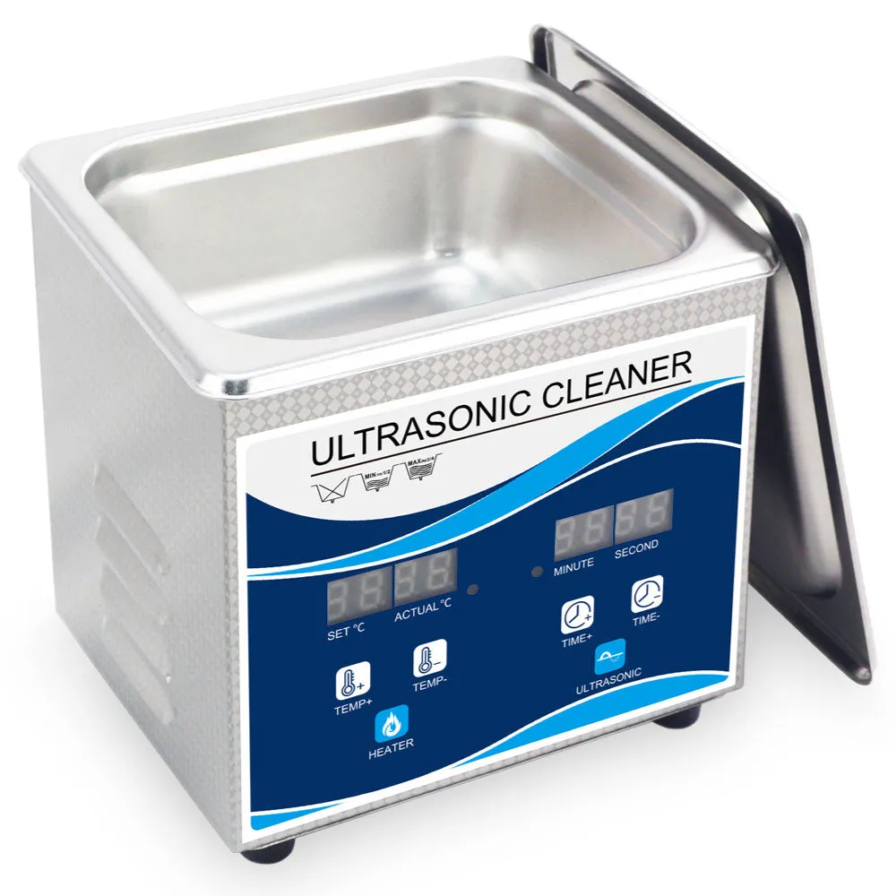 NNEDSZ 1.3L Digital Ultrasonic Cleaner Jewelry Ultra Sonic Bath Degas Parts Cleaning