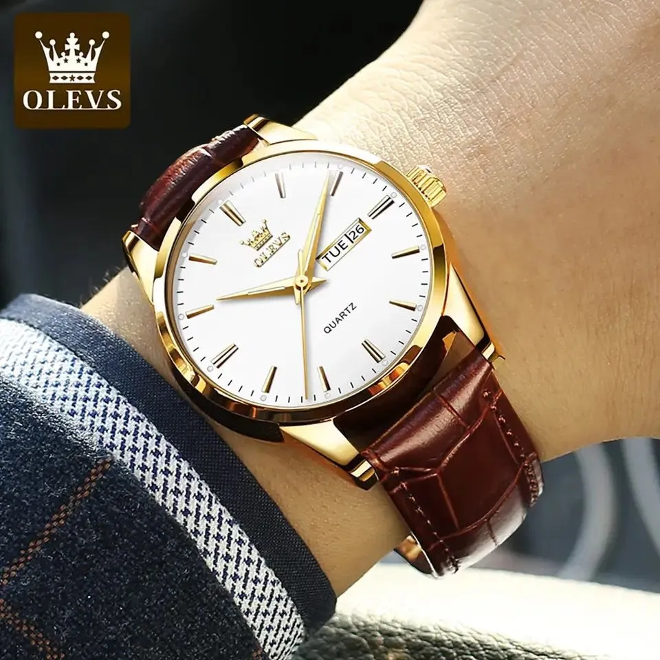 OLEVS 6898 Quartz Waterproof Watches For Men S7831648