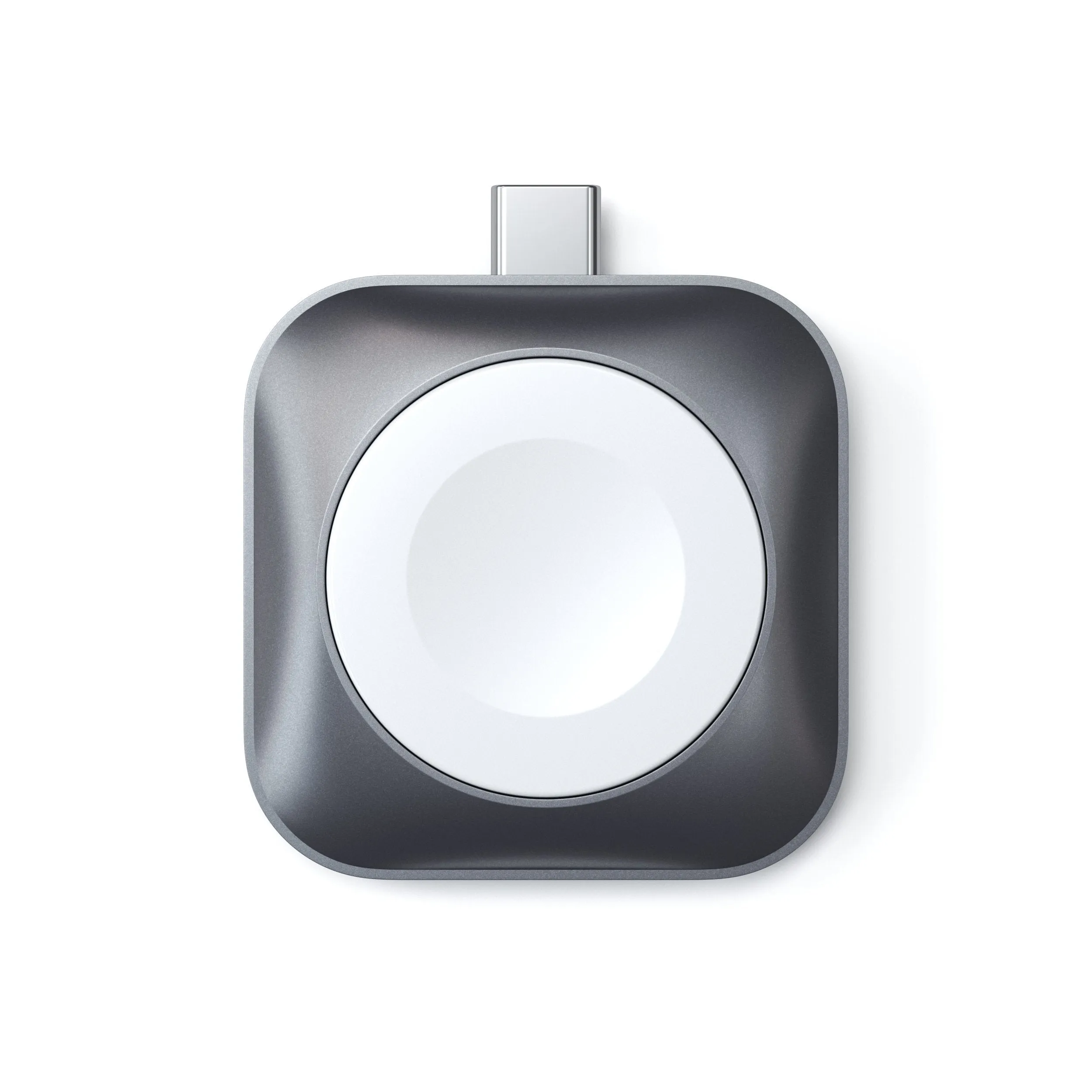 [OPEN BOX] SATECHI USB-C Magnetic Charging Dock for Apple Watch - White/Gray