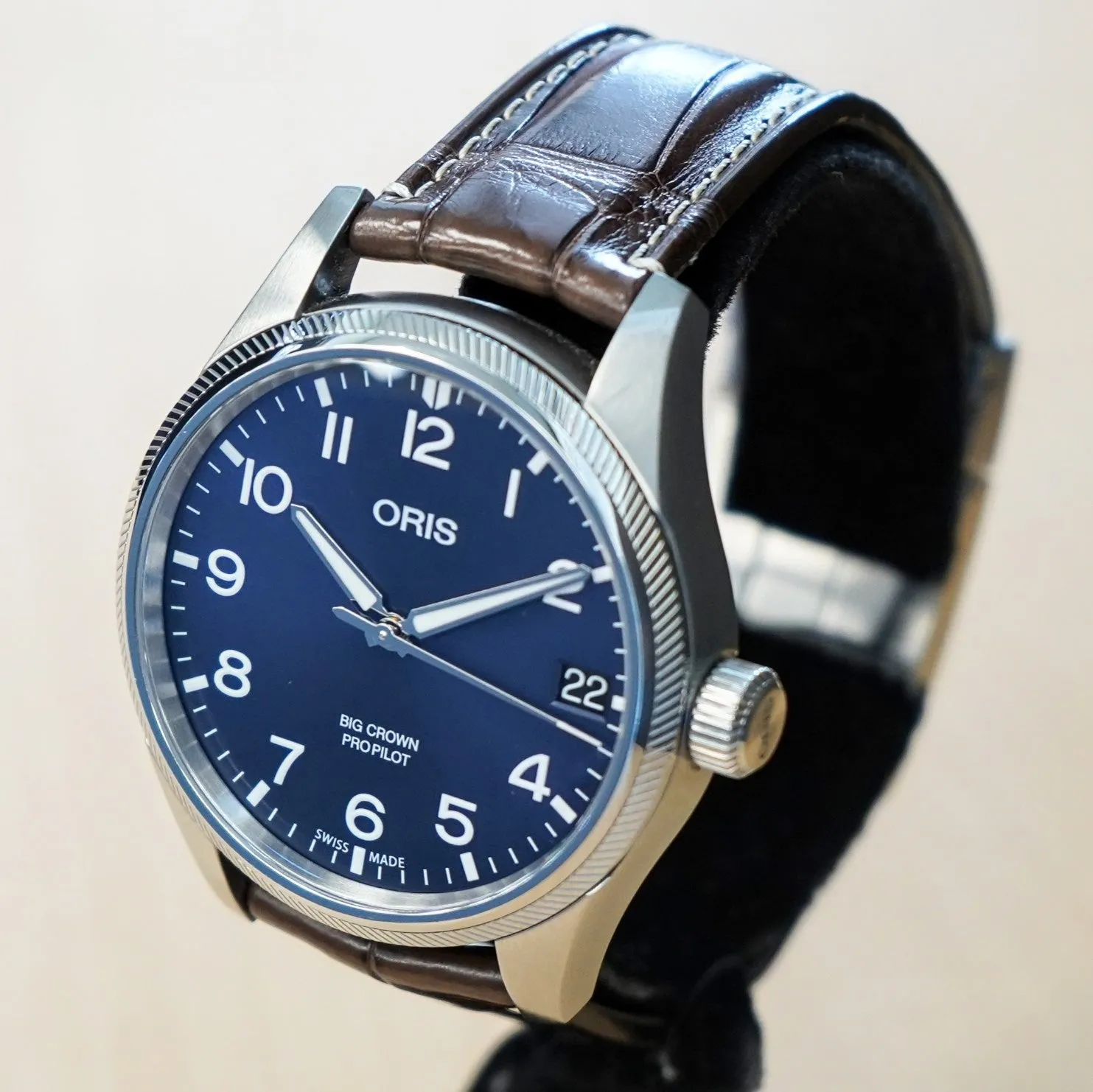 ORIS Big Crown ProPilot Big Date Watch Blue Dial 41mm Automatic Wristwatch - Double Box & Papers