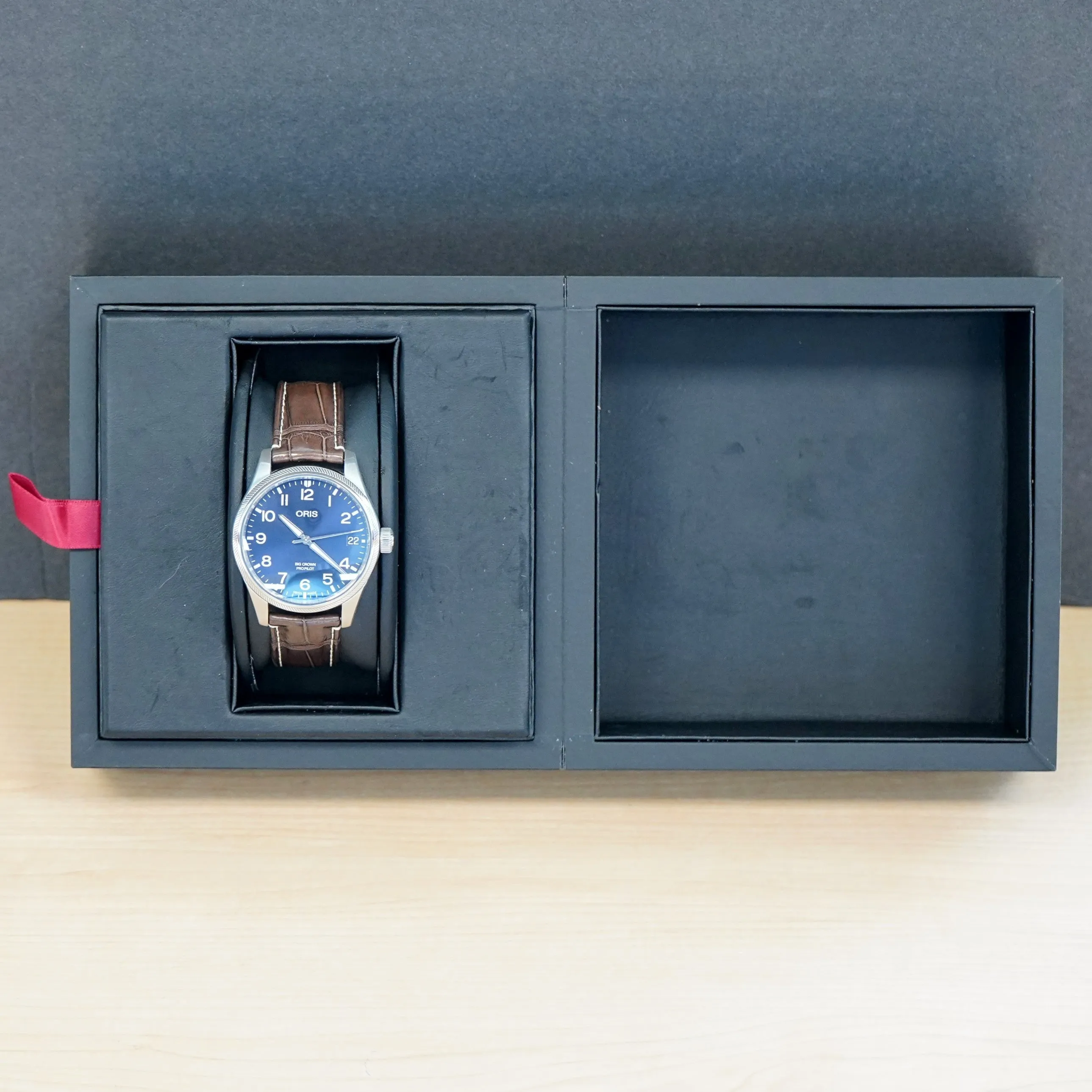 ORIS Big Crown ProPilot Big Date Watch Blue Dial 41mm Automatic Wristwatch - Double Box & Papers