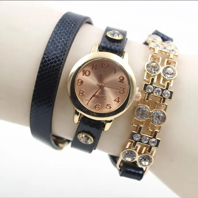 Personality Crystal Patchwork Watch