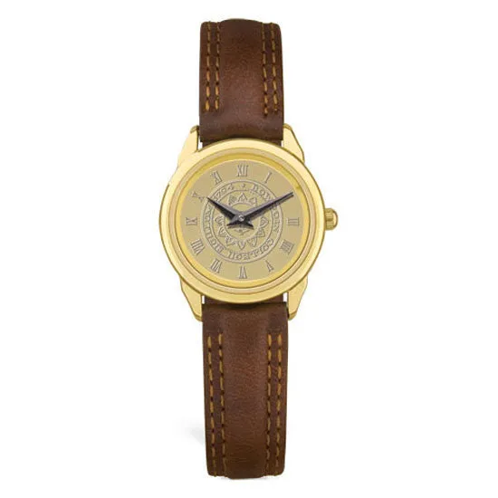Personalized Women's Wristwatch with Leather Strap from CSI