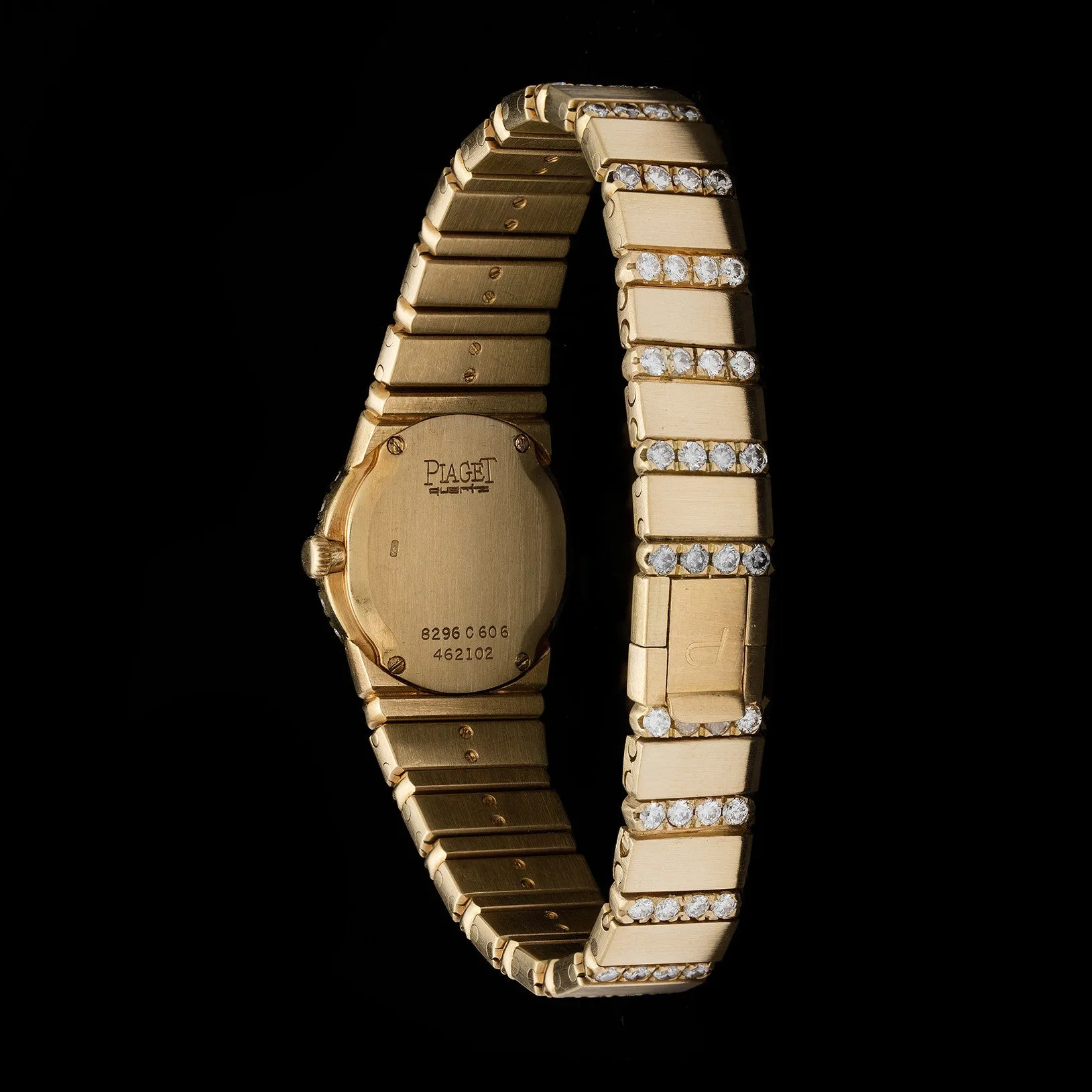 Piaget Polo Gold Diamond Ladies Quartz Watch