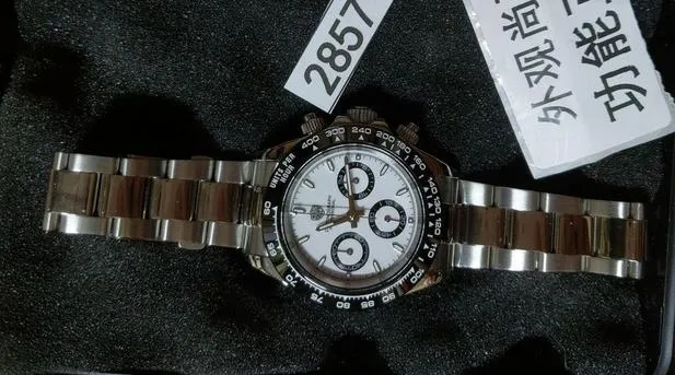 ★Pre-Owned★Watchdives WD16500 39mm VK63 Chronograph Watch