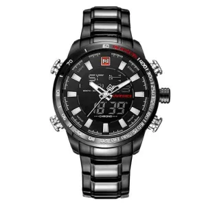 Quartz Analog Luxury Fashion Sport Wristwatch Waterproof Stainless for Men