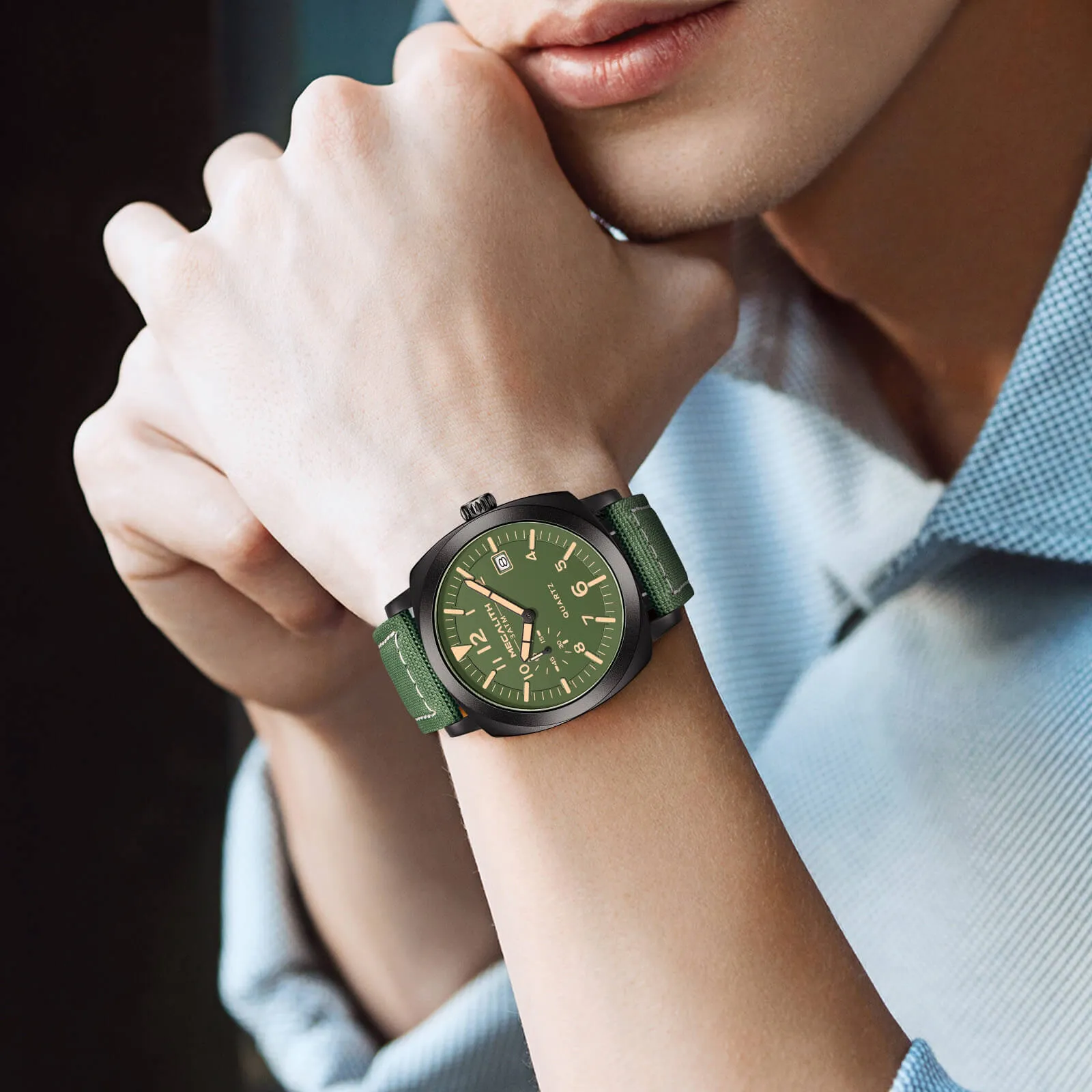 Quartz Watch | Nylon Band | Megalith 8283M