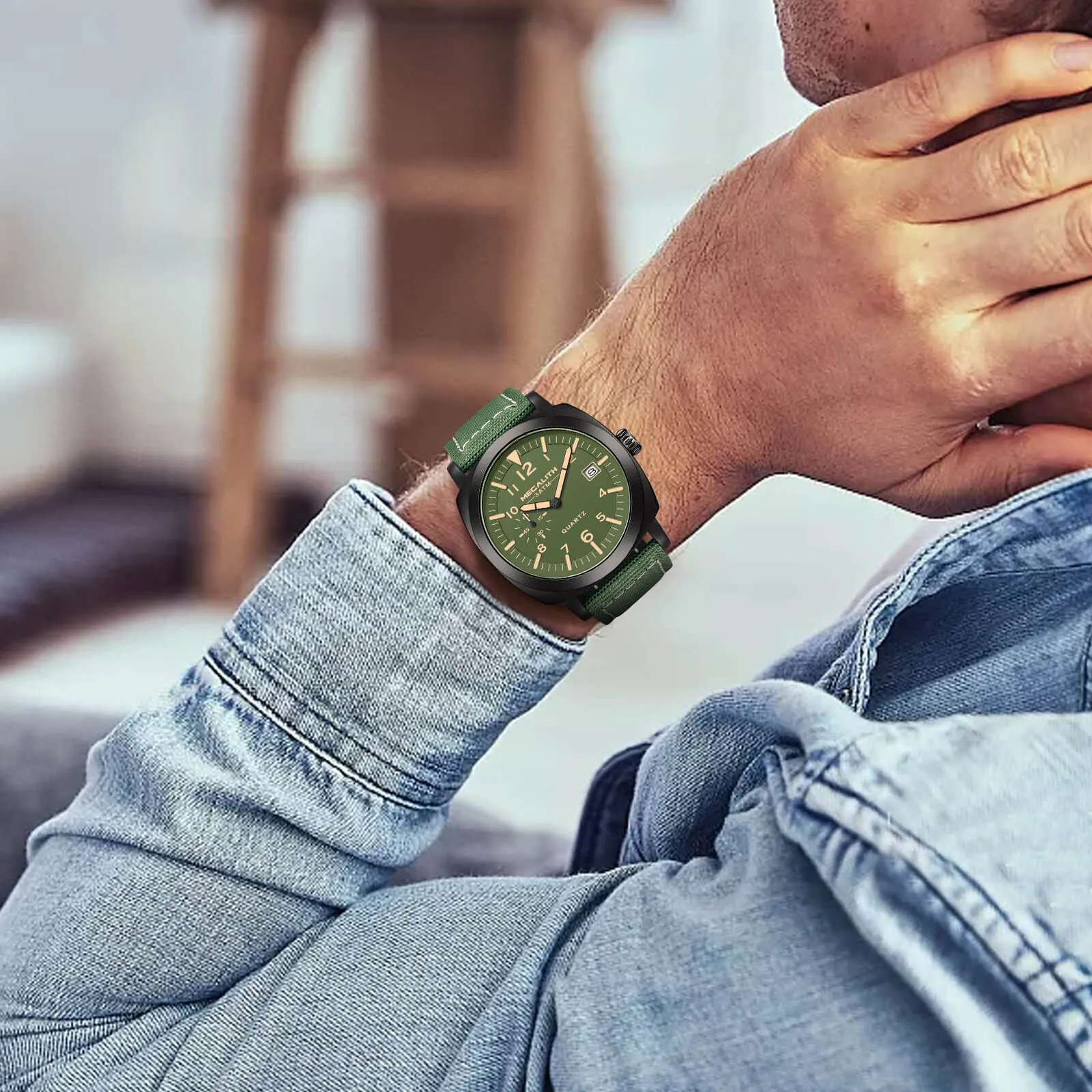 Quartz Watch | Nylon Band | Megalith 8283M