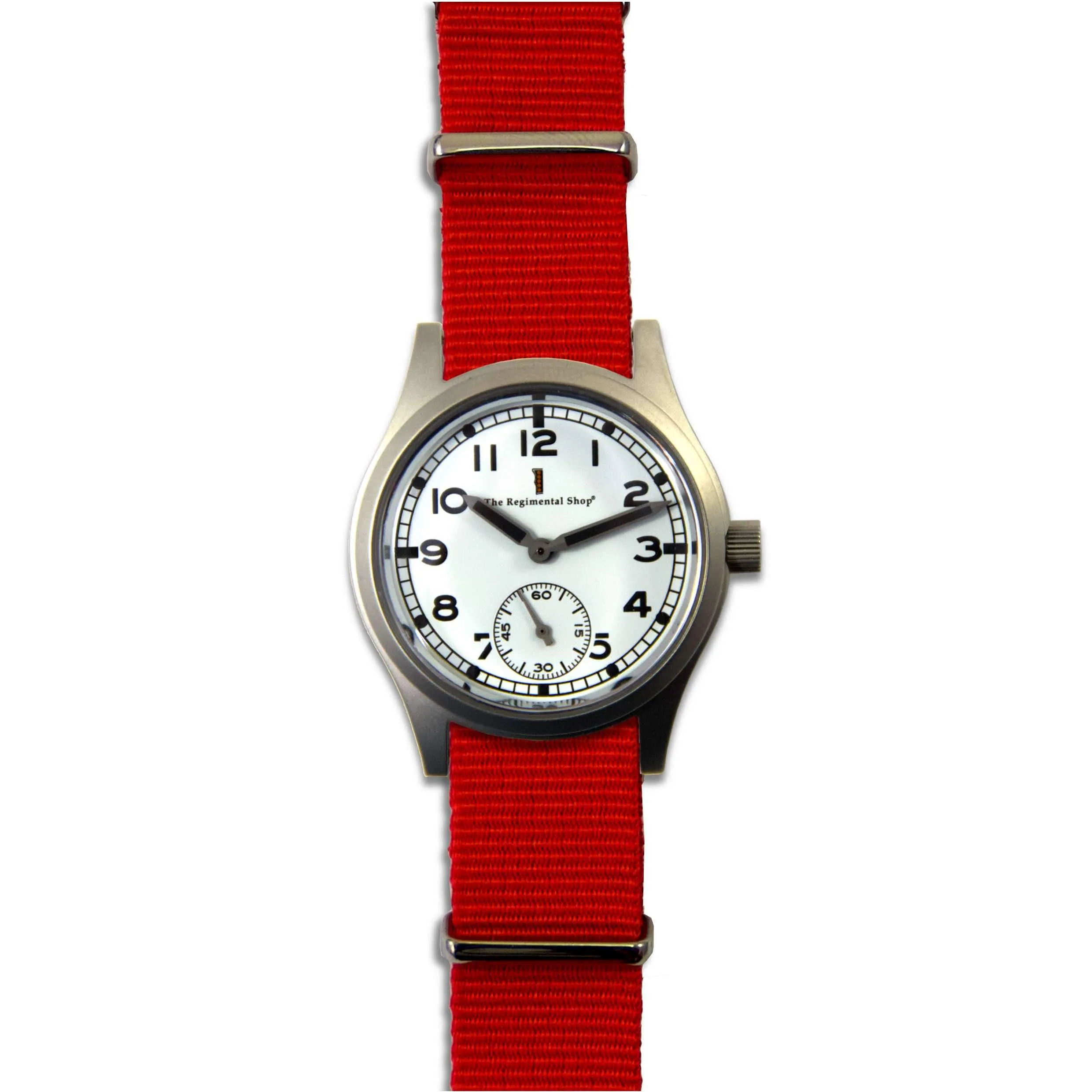 "Special Ops" Military Watch with a Red Strap