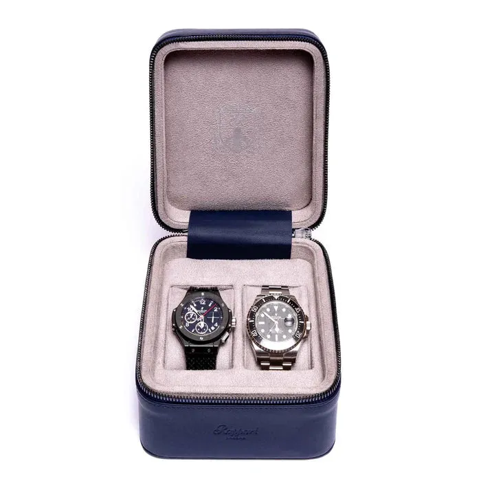 Rapport London - Hyde Park Two Watch Zip Case - Utstillingsmodell til en bedre pris