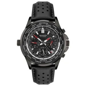 Sekonda Black Case Black Dial Mens Watch SK1864