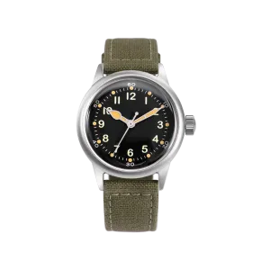 Service Watch - Black Canvas