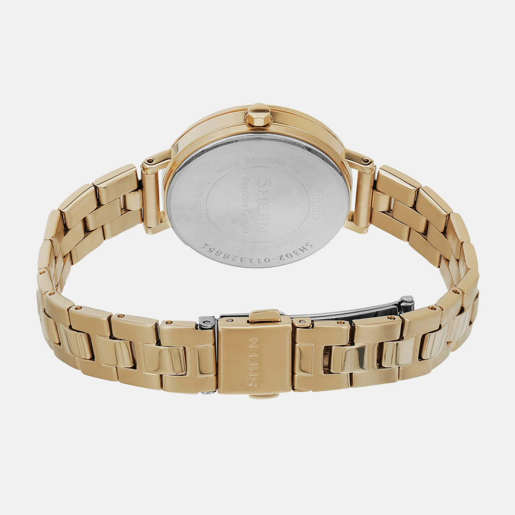 Sheen Gold Women's Analog Stainless Steel Watch SH302 - SHE-4558G-9AUDF