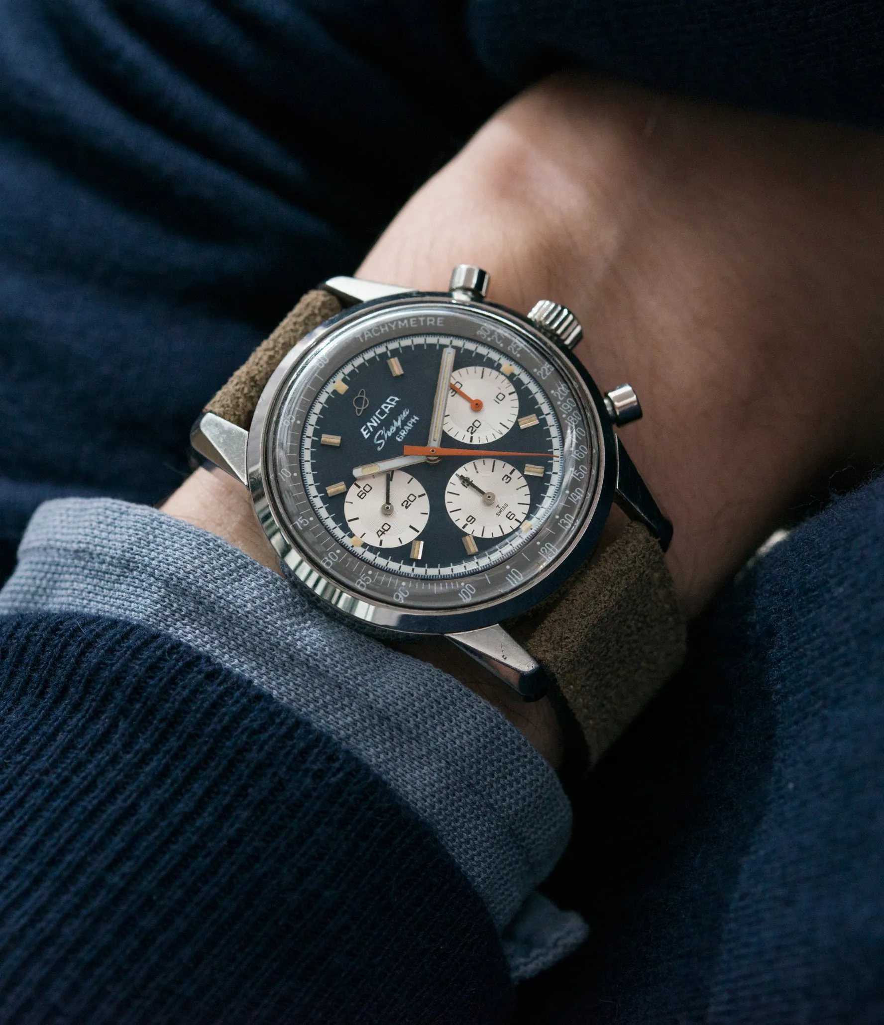 Sherpa Graph 'Jim Clark' Chronograph 300 | MKIV | Steel