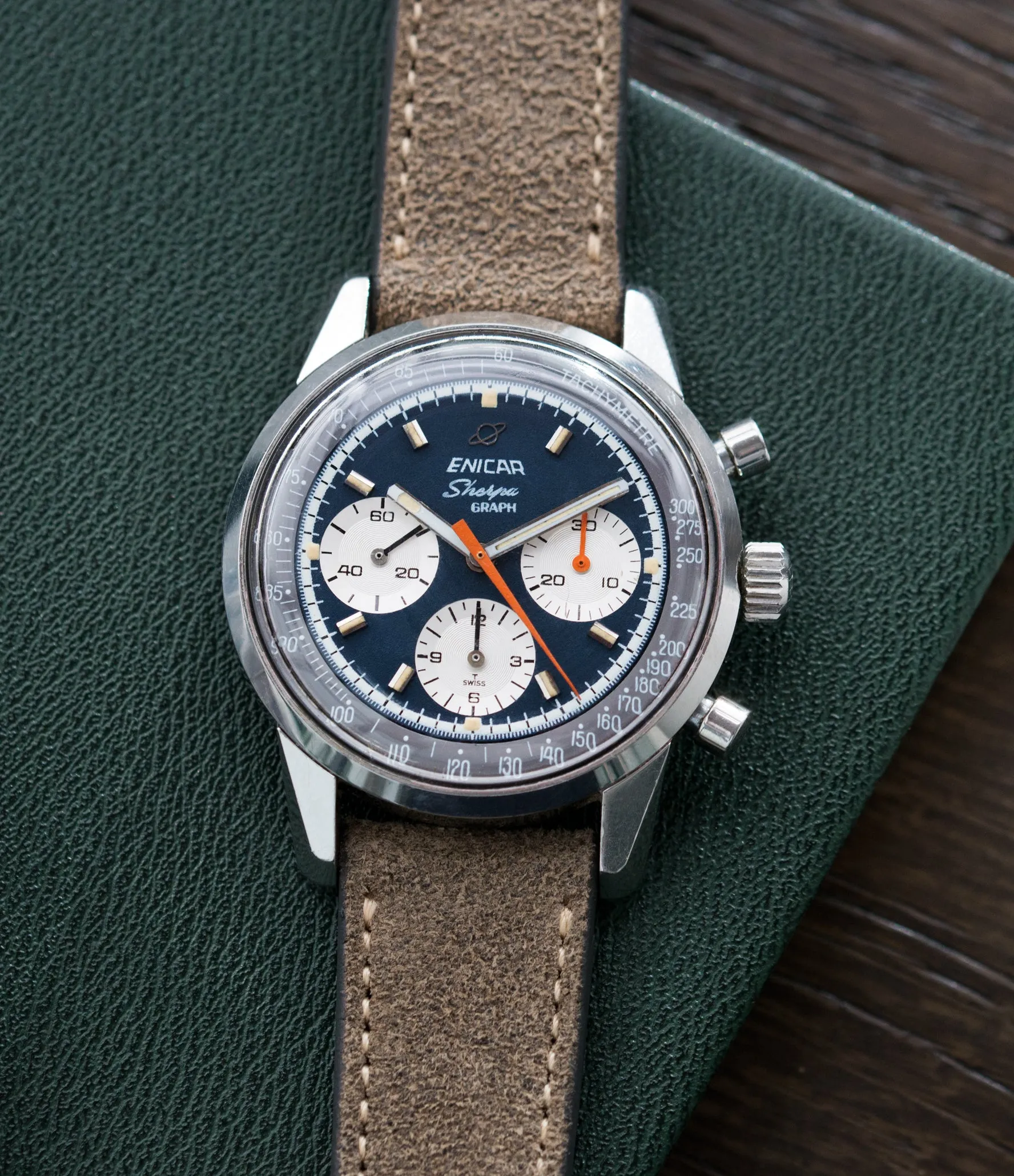 Sherpa Graph 'Jim Clark' Chronograph 300 | MKIV | Steel